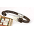 Fashion leather bracelet factory punk rock bracelet stainless steel bracelet